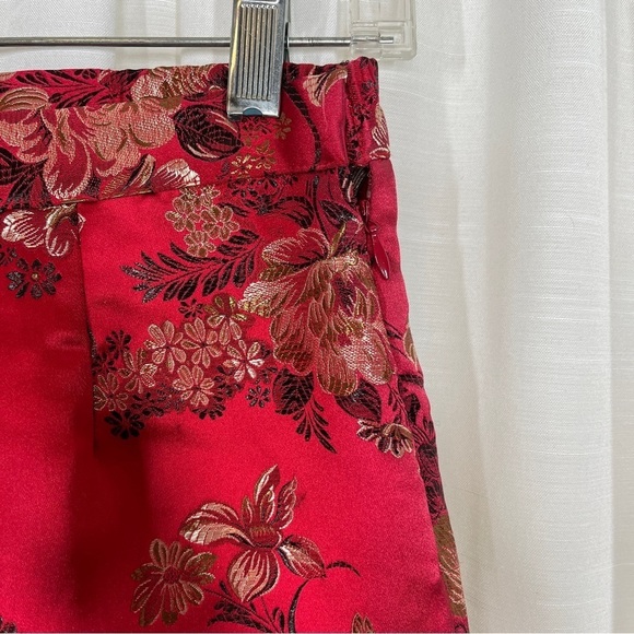 Vintage Y2k I. S. C. oriental red pants - Picture 4 of 10